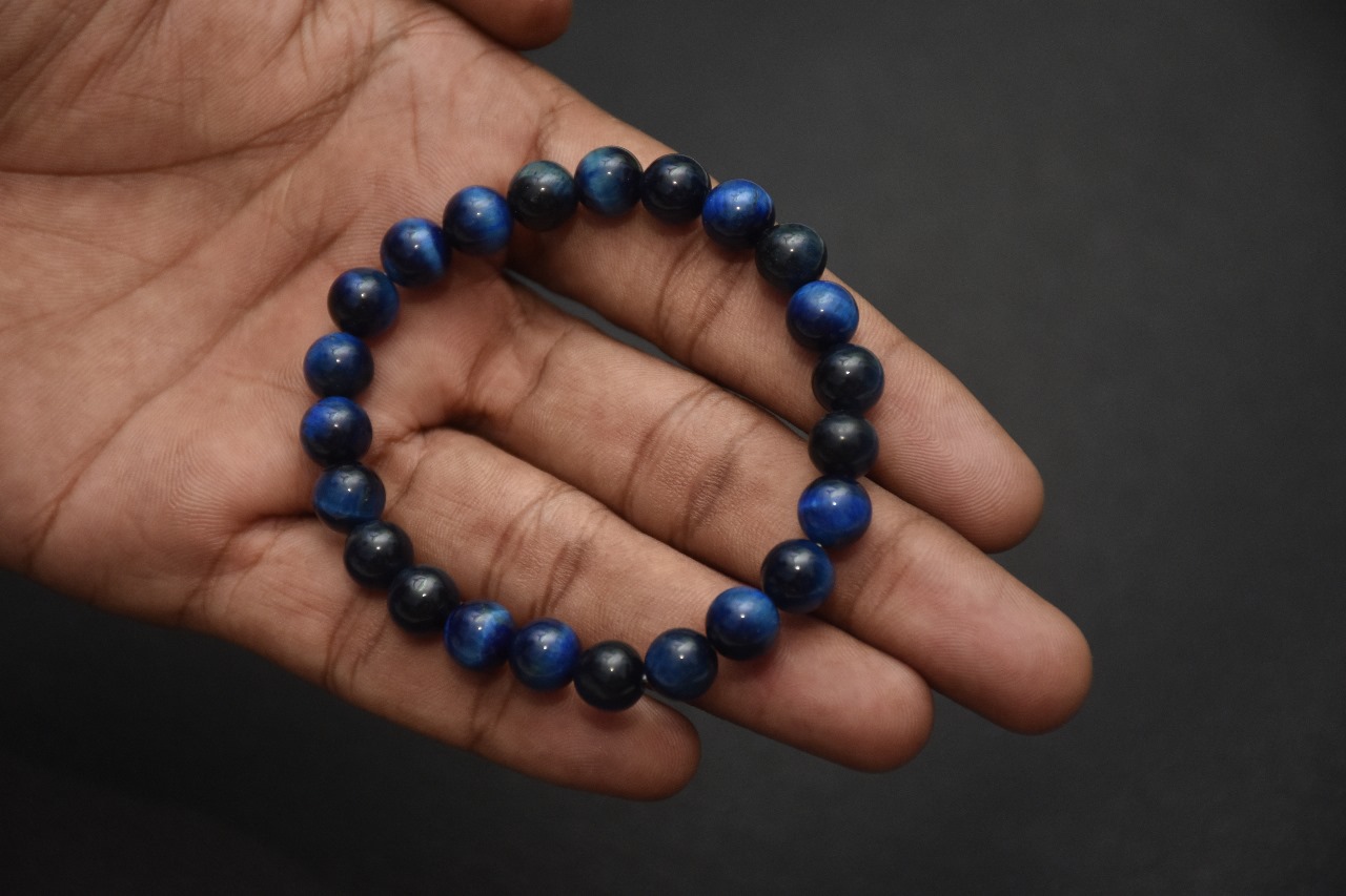 Blue Tiger Eye Bracelet